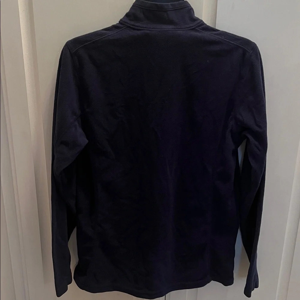 Columbia Navy Blue 1/4 Zip Fleece Sweater Size XS